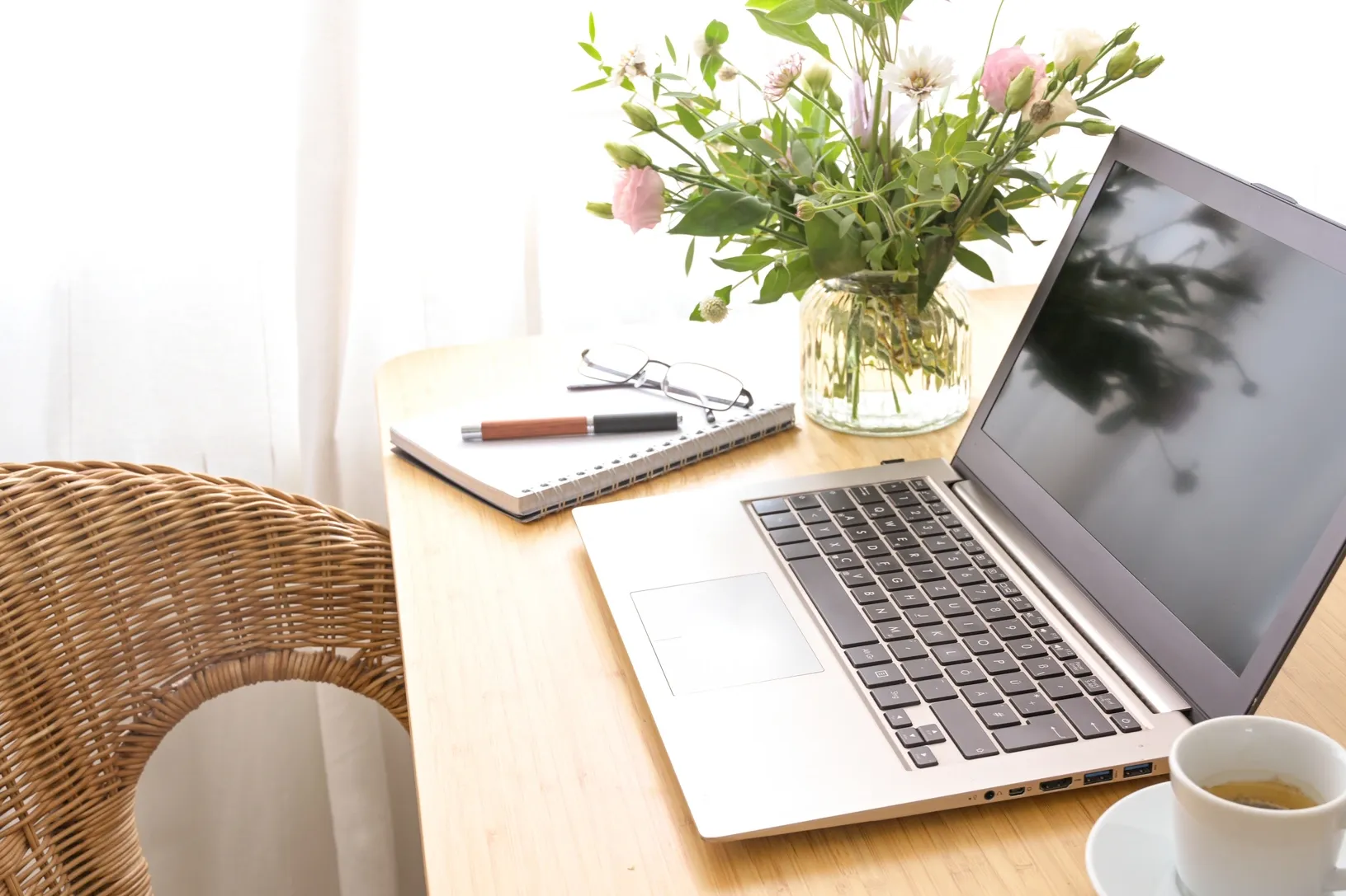 Banner Image featuring laptop